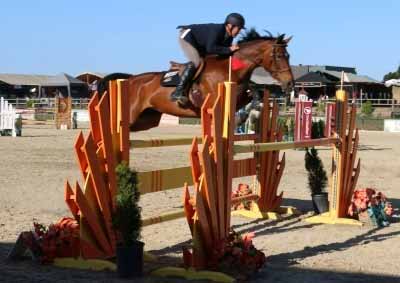 Kelly McKnight and Zan Chin Winner, $2,500 1.20M Open Speed Derby